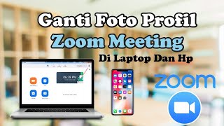 Cara Mengganti Foto Profil Zoom Meeting Di Laptop Dan HP [upl. by Adaven]