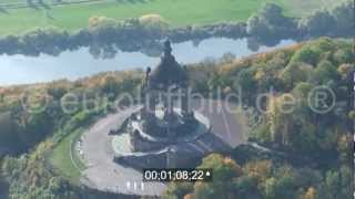 KaiserWilhelmDenkmal in Porta Westfalica im Bundesland NordrheinWestfalen [upl. by Ronnie]