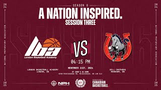 London Basketball Academy vs Bill Crothers Prep  NPA [upl. by Burnaby]