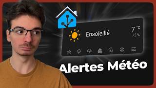 Alertes Météo France dans Home Assistant [upl. by Johnston]