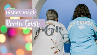 VLOGMAS DAY 3  Disney Magic Navigator Verandah Room 7124 Tour [upl. by Jeremy]