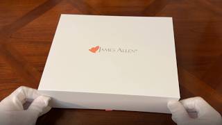 James Allen Black Friday Engagement Ring Unboxing [upl. by Rukna]