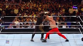 WWE Crown Jewel 2022  Omos vs Braun Strowman Full Match HD [upl. by Malinin]