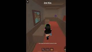 1v1ing my cousin roblox murderermystery cousin 1v1 [upl. by Nosyaj]