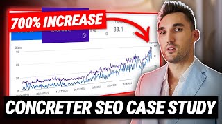 Concreter SEO Case Study  700 Increase In Traffic [upl. by Alaet]