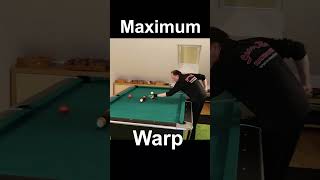 PoolBillard Machinegun Warp 10 🔥 pool sports foryou crazy shorts [upl. by Ilahtan]