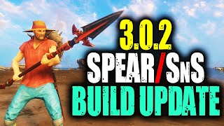 Build Update amp Cyclone Gameplay  SpearSnS  New World PvP Season 3 [upl. by Loy]