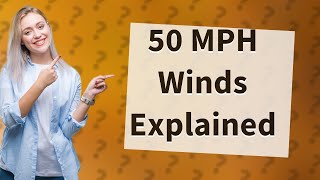 Is 50 mph wind strong [upl. by Saqaw756]