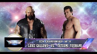 Luke Gallows vs Tatsumi Fujinami [upl. by Kev303]