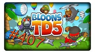 Coop  Schwer Dschungel 407  Lets Play BTD 5  BLOONS TOWER DEFENSE 5  Deutsch  German [upl. by Genaro]