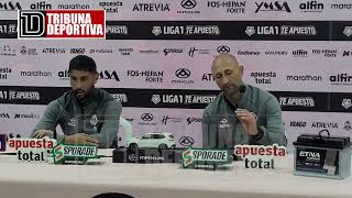 CONFERENCIA DE PRENSA DE CRISTIAN PAULUCCI Y FRANCISCO GRAHL ENTRENADOR Y JUGADOR DE SPORT BOYS [upl. by Sonstrom635]