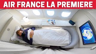 ALONE in Air France La Premiere Most Exclusive First Class Flight [upl. by Phemia894]