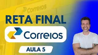 CORREIOS PORTUGUÊS  RETA FINAL AULA 5 [upl. by Blanca]