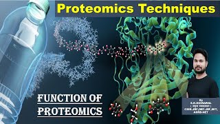 What is Proteomics  Proteomics Kiya h  Proteomics by skdigrawal PROTEOMICS TECHNIQUES [upl. by Gnouhp]