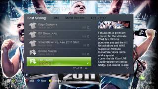 SVR 2011 Fan Axxess unlocking 60 unlockables [upl. by Atneciv]