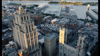 Montreal drone footage shot in 4k with DJI mini 2 [upl. by Nylesoj]