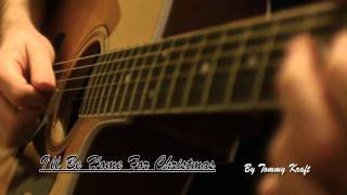 Ill Be Home For Christmas  Acoustic GuitarVoice [upl. by Ormand]