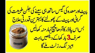 Stomach Gas Problem Solution In Urdu  Chest Burning Home Remedies  Gas Ka Ilaj [upl. by Caresa241]