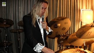 Nicko McBrain demos his Paiste Treasures cymbals [upl. by Ative10]