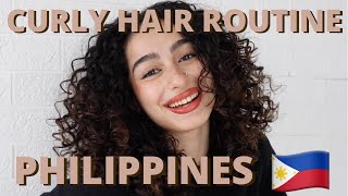 3A3B Curly Hair Routine  PHILIPPINES [upl. by Madelin412]