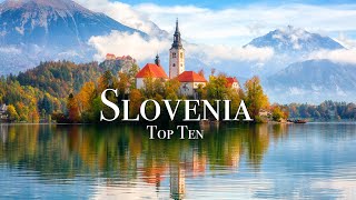 Top 10 Places To Visit In Slovenia  Travel Guide [upl. by Lexine]