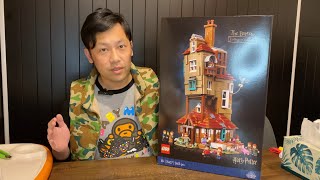 Building the 2024 LEGO Harry Potter 76437 The Burrow  Collectors Edition [upl. by Michigan665]