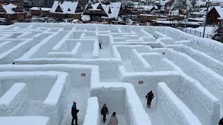 Zakopané Poľsko Bludisko v Zakopanom Winter in Zakopane Poland4K [upl. by Sarette403]