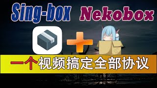 最强singbox服务端生成多协议并在nekobox客户端使用！最强网络代理工具出场！PC安卓10个协议通吃！ [upl. by Galliett846]