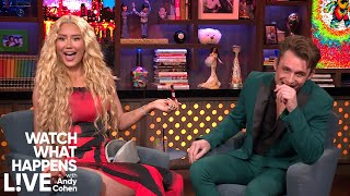 Iggy Azalea Is Asked Who the Better Rapper Is Between Nicki Minaj and Cardi B  WWHL [upl. by Auburn754]