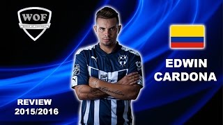 EDWIN CARDONA  Monterrey  Goals Skills Assists  20152016 HD [upl. by Krystalle]