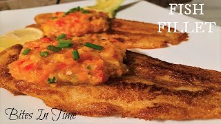 QUICK AND EASY MANGO SALSA amp FISH FILLET  SUPER DELICIOUS RECIPE  HOW TO MAKE MANGO SALSA AND FISH [upl. by Meuser]