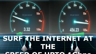 Boost your internet speed upto 1Gbps using Rabbit 2017 [upl. by Eustacia]