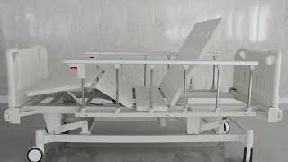 three function hospital bed electric bed 电三冲孔板高床头尾 [upl. by Yhcir]