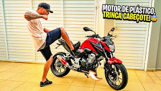 ESSA É A REALIDADE DE QUEM COMPRA UMA CB 300F TWISTER VOLTOU A TRINCAR [upl. by Olfe]