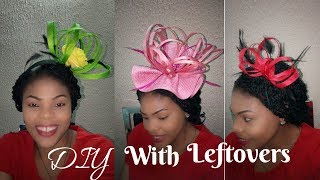 HOW TO MAKE A FASCINATOR  DIY Tutorial video on hat making [upl. by Livia]