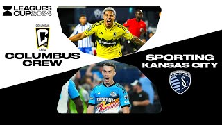 Leagues Cup 2024 Columbus Crew 50 Sporting Kansas City  Full Match Highlights [upl. by Retsehc725]