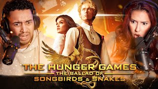 THE HUNGER GAMES THE BALLAD OF SONGBIRDS amp SNAKES MOVIE REACTION  EXPLORING PANEMS PAST  Review [upl. by Warder]