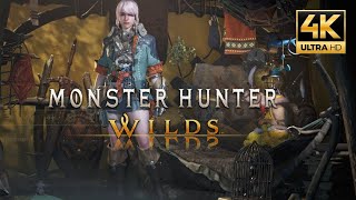 MONSTER HUNTER WILDS Gameplay 1 Part 4k Pc game [upl. by Trojan]