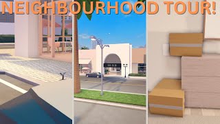 🚗  WELCOME TO MY NEIGHBOURHOOD  TOURMEET EVERYONE  Roblox Berry Avenue Roleplay [upl. by Ahseiym]