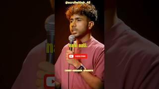 Interview k झूठ🤣🤣 Abhishek Upmanyu stand up comedy shortsfeed youtubeshorts shorts [upl. by Terese752]