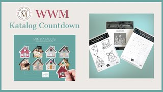 WWM Katalog Countdown 😍 mit „Festliche Worte“ und noch mehr 😉 kartenbasteln leichterklärt diy [upl. by Ahset]