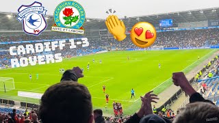 FIRST AWAY WIN OF THE SEASON Cardiff City 13 Blackburn Rovers [upl. by Naamana]