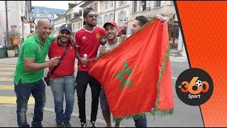 Le360ma • Les Marocains de Genève attendent les Lions avec impatience [upl. by Crawley]