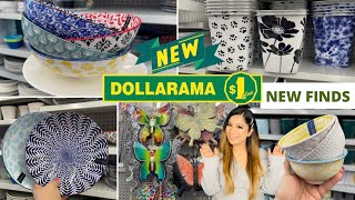 Dollarama Canada New Finds For Home Kitchen Pantry Home Decor Kitchen Dinnerware amp Organizers [upl. by Wildon]