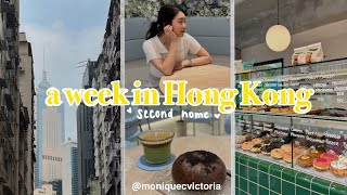 🇭🇰 travel diary  late upload of a week in Hong Kong the usual good eats cafe hopping and errands [upl. by Ayaj]