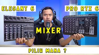 PERANG SAUDARA MIXER RECORDINGTECH ELEGANT6 VS PRO RTX6 [upl. by Ahseila]