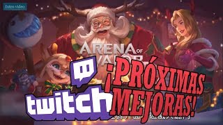 ¡PRÓXIMAS MEJORAS EN ARENA OF VALOR  Noticias Arena of Valor [upl. by Restivo]