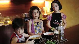 Pasta TricoloreTre Piccoli ChefuChefTV [upl. by Ttelrahc113]