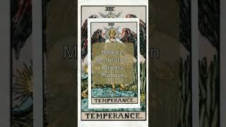 Tarot  Temperance  upright [upl. by Blair275]