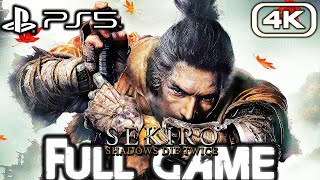 SEKIRO SHADOWS DIE TWICE PS5 Gameplay Walkthrough FULL GAME 4K 60FPS No Commentary [upl. by Laehplar]